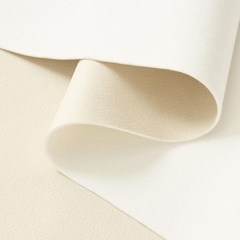 Upholstery Fabric Imitation Leather Embossed – offwhite,  image number 4