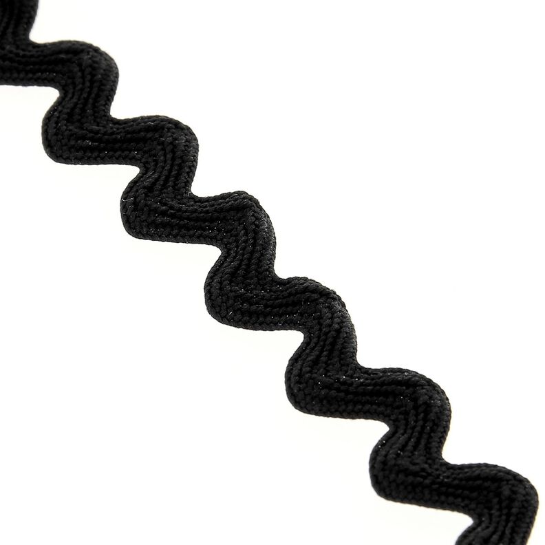 Serrated braid [12 mm] – black,  image number 1