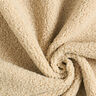 Decorative teddy fabric – dark beige,  thumbnail number 3