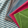 Ribbing Striped tubular fabric – silver/dark grey,  thumbnail number 5