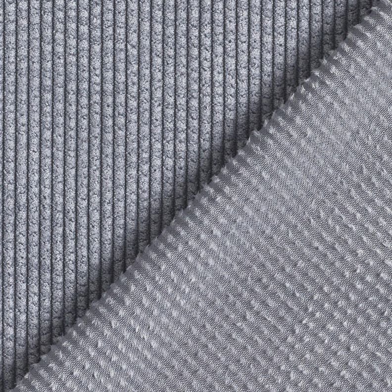 Chunky Corduroy Bubble Plain – steel blue,  image number 3