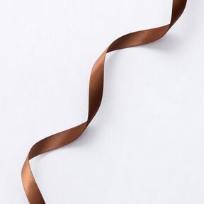 Satin Ribbon [9 mm] – medium brown, 