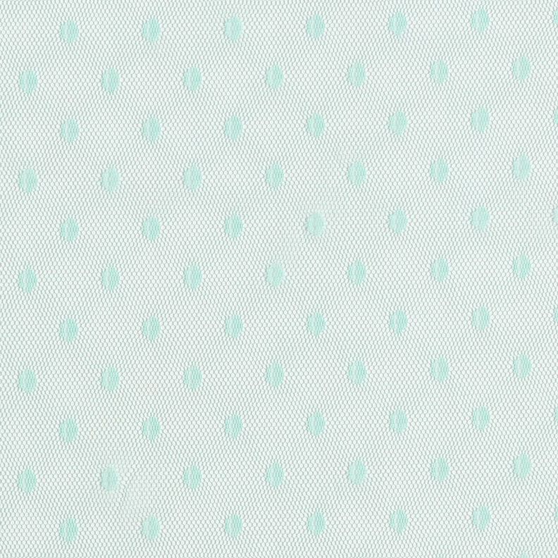 Dots soft mesh – pale mint,  image number 1