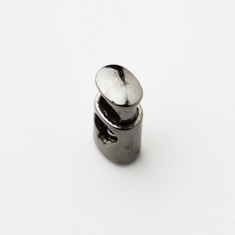 Cord Stopper metal [Opening: 4 mm] – anthracite,  image number 2