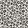 Decor Fabric Jacquard leopard print – ivory/black,  thumbnail number 1