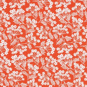 Cotton Cretonne Small Umbels – terracotta, 