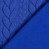 Cabled Cloque Jacquard Jersey – royal blue,  thumbnail number 4