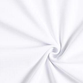 GOTS Cotton Ribbing | Tula – white, 