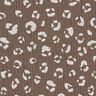 Double Gauze/Muslin large leopard pattern – dark taupe/white,  thumbnail number 1