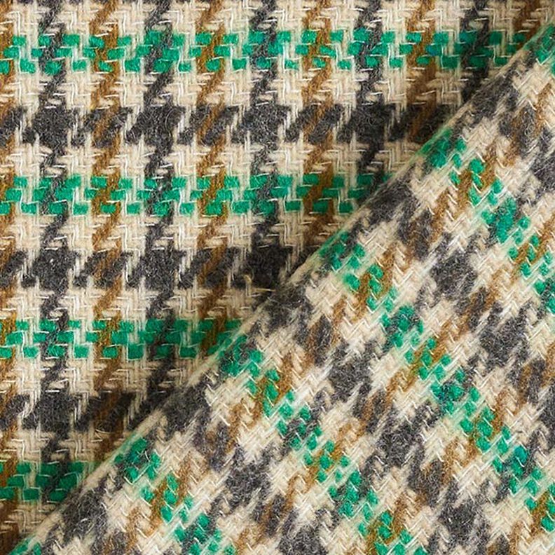 Plaid Wool Blend – green/anthracite,  image number 4