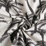 Decor Fabric Half Panama palms – black brown,  thumbnail number 3