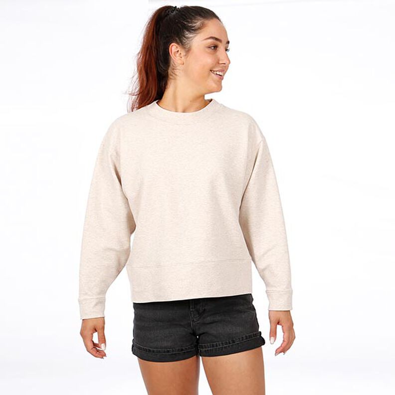 FRAU ZORA Oversized Jumper with Deep Waistband | Studio Schnittreif | XS-XXL,  image number 10