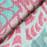 Beachwear hammam towel jacquard ornaments – peppermint/purple,  thumbnail number 4