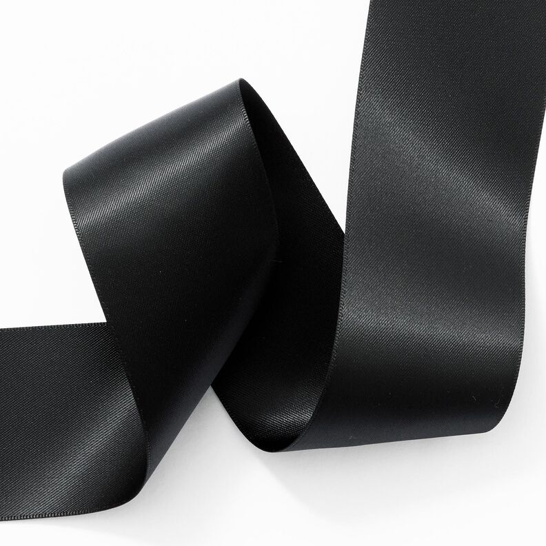 Satin Ribbon [50 mm] – black,  image number 3