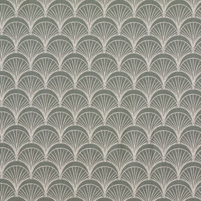 Decor Fabric Half Panama elegant bow fans – natural/reed, 