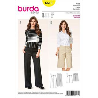 Pants, Burda 6613, 