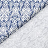 Double Gauze/Muslin traditional pattern – white/indigo,  thumbnail number 5