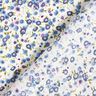 Millefleur cotton poplin – white/denim blue,  thumbnail number 4
