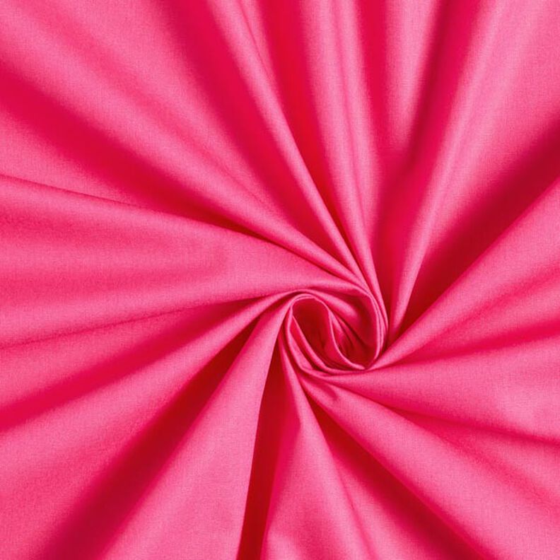 Cotton Poplin Plain – intense pink,  image number 1