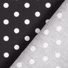 Cotton Poplin Large Dots – black/white,  thumbnail number 6