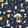 Cotton Jersey Safari digital print – midnight blue/pastel green,  thumbnail number 1