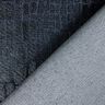 Viscose denim reptile look – blue-black,  thumbnail number 4