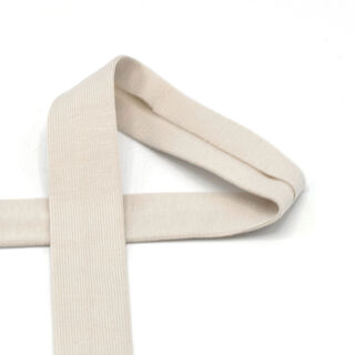 Bias binding Cotton Jersey [20 mm] – natural, 