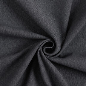 Cotton denim stretch medium – black, 