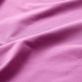 Medium Cotton Jersey Plain – red lilac, 