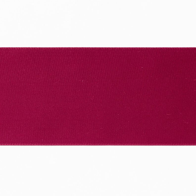Satin Ribbon [50 mm] – burgundy,  image number 1