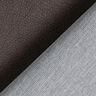 Upholstery Fabric Imitation Leather Finely Patterned – black brown,  thumbnail number 3