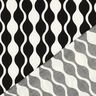 LENZING™ ECOVERO™ viscose fabric retro – black/white,  thumbnail number 4