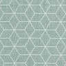 Decor Fabric Jacquard modern cubes – reed/ivory,  thumbnail number 1