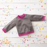 Cuffing Fabric Plain – intense pink,  thumbnail number 6