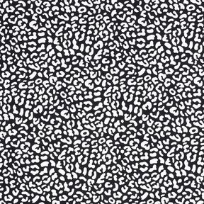 Swimsuit Fabric abstract leopard spots – blue-black/white, 