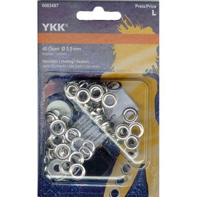 Eyelets 2 – silver | YKK, 