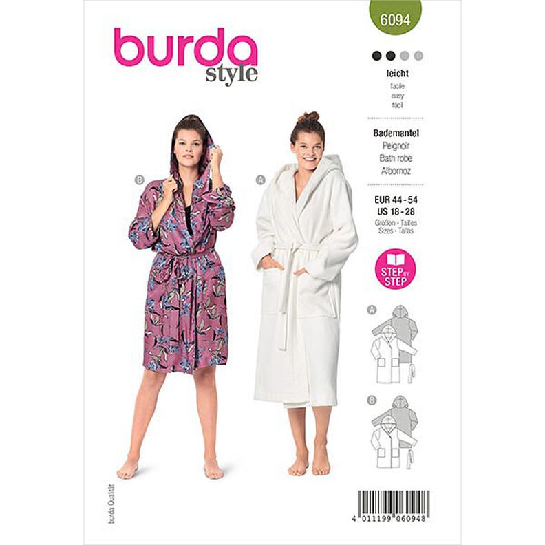 bathrobe, Burda 6094 | 44-54,  image number 1