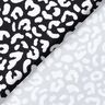 Swimsuit Fabric abstract leopard spots – blue-black/white,  thumbnail number 4