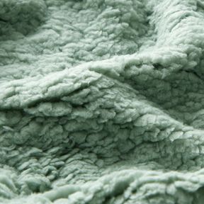 cuddly teddy fur fabric – pale mint, 
