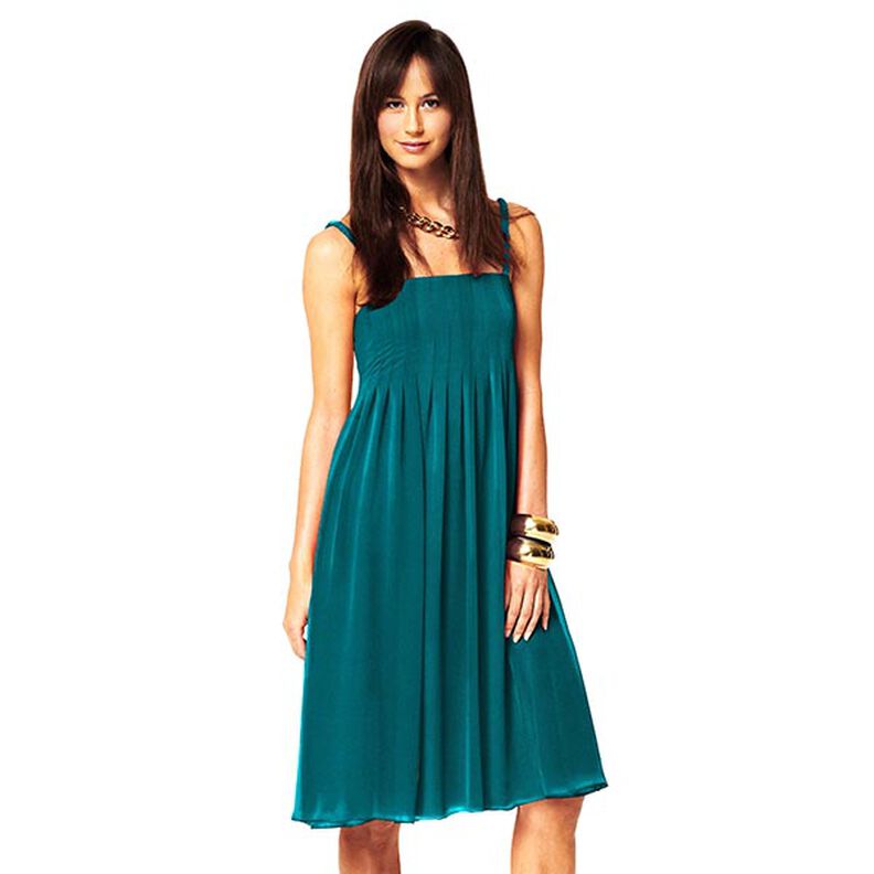 Lightweight Viscose Jersey – petrol,  image number 9