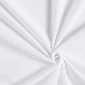 Cotton Batiste Dobby – white, 