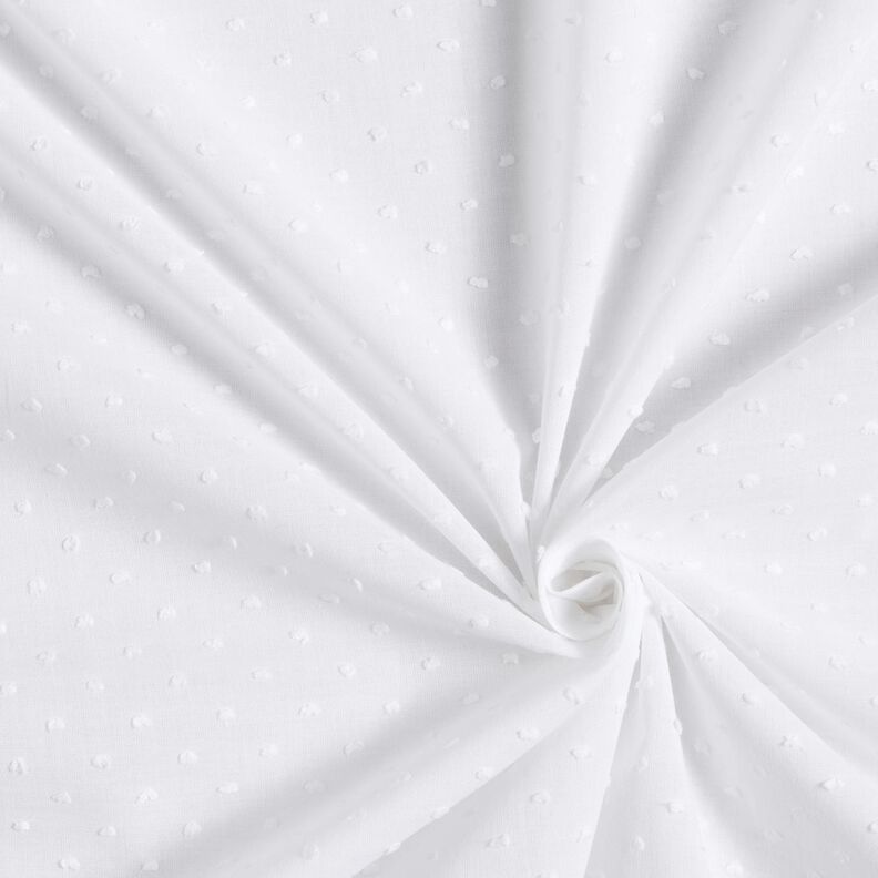 Cotton Batiste Dobby – white,  image number 1