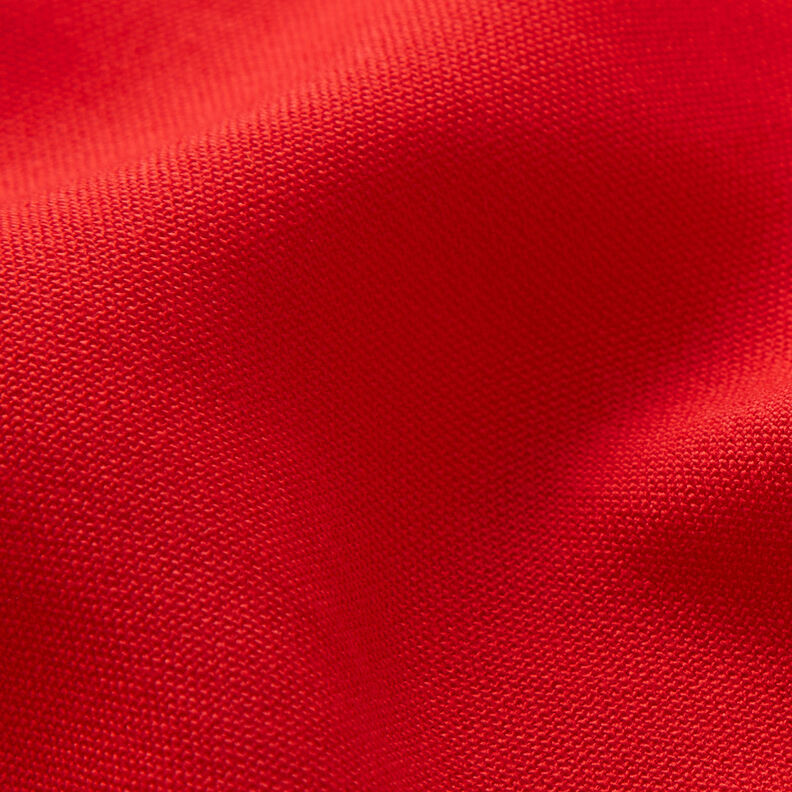 Plain-coloured plain weave viscose blend – red,  image number 3
