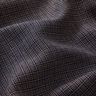 Small checks cotton fabric – black/brown,  thumbnail number 2