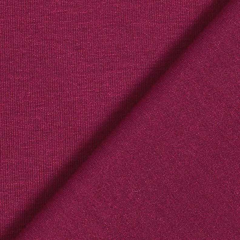 Lightweight Viscose Jersey – burgundy,  image number 4