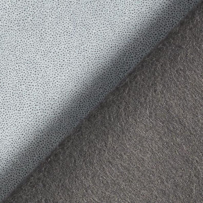 Upholstery Fabric Leather-Look Ultra-Microfibre – grey,  image number 6