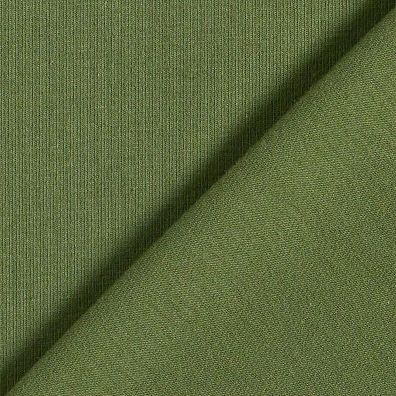 Medium Cotton Jersey Plain – olive, image number 3