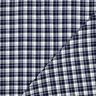 Cotton Flannel small check – navy blue/offwhite,  thumbnail number 3