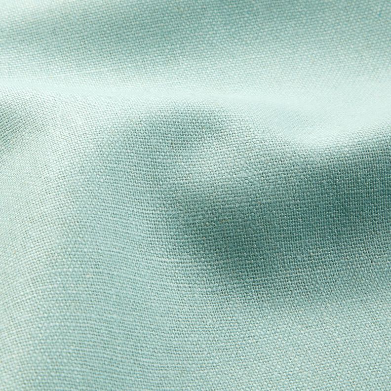 pure heavy linen Plain – pale mint,  image number 2