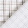 Double Check Cotton Poplin – white/anemone,  thumbnail number 4